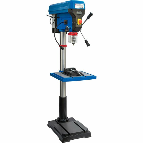 Global Industrial 20in Floor Standing Drill Press, 120V, 1-1/2 HP 257274